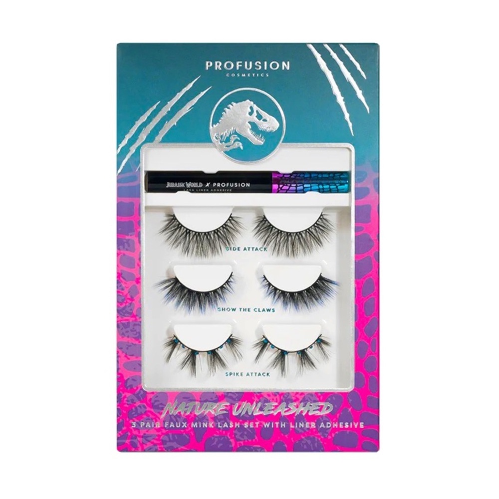 Profusion Jurassic Park Nature Unleashed lash set - eyelash eyelashes lashes